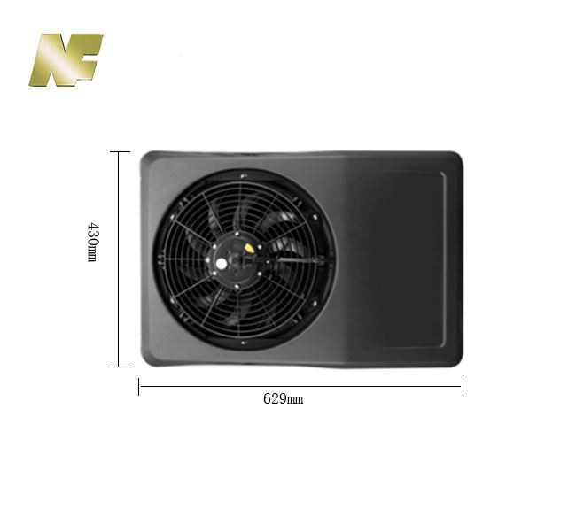 Electric inverter air conditioner for truck